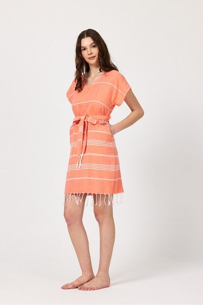 Mulberry Macro Beach Dress - Peshtemal Pareo