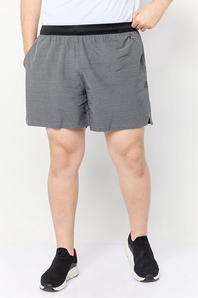 adidas Men Sportswear Fit Brand Logo Training Short, Grey
