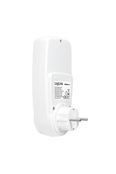 LogiLink Priza inteligenta Logilink EM0003, Schuko x 1, conectare prin Schuko tata, 16 A, afisaj energie