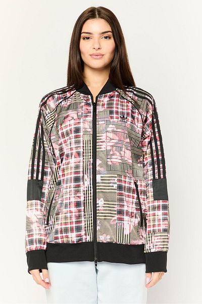 adidas Women Sportswear Fit Long Sleeves Outdoors Jacket, Multicolor