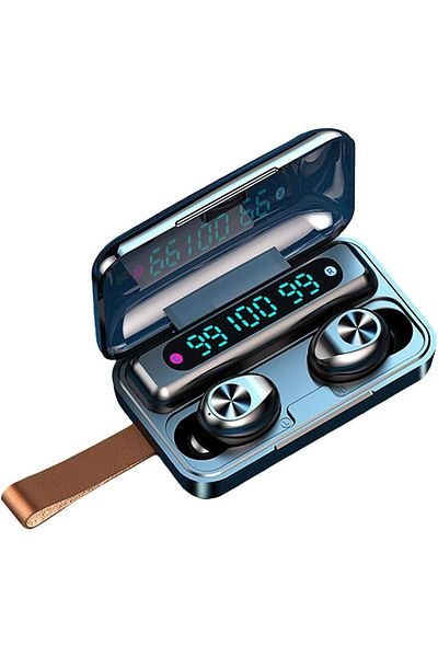 fulina Bluetooth In-Ear Headphones, With Stereo Deep Base Noise Reduction,LED-Digital Display Touch-Control