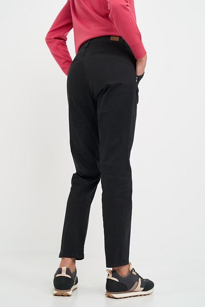 Timeout Women's dark-colored pants with slant pockets