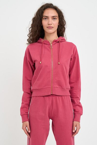 Lee Cooper Women's sweatshirt with zipper and hood