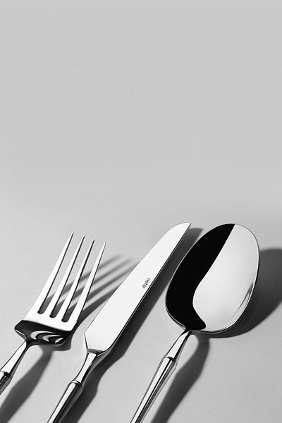 Nehir Marbella Plain 12-Person 72-Piece Boxed Cutlery Set