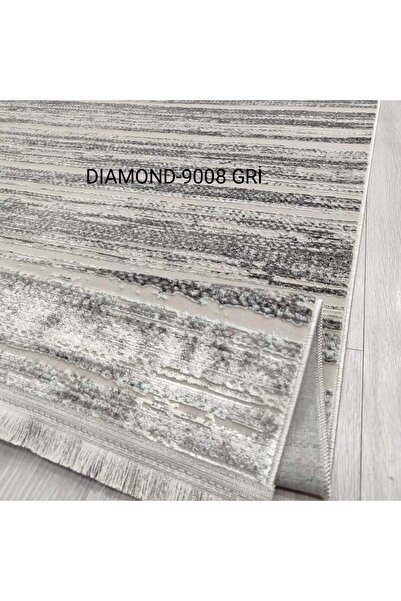 DECOSER HALI Decoser Diamond Koleksiyonu Dokuma Halı DH9008 Gri