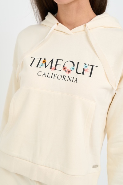 Timeout Women's hoodie with logo print