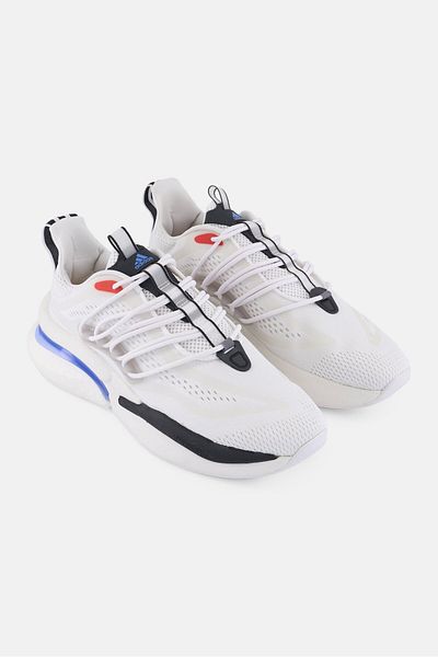 adidas Men Alphaboost V1 Lace Up Running Shoes, White