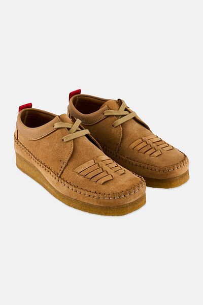 CLARKS Men Lace Up Casual Shoes, Light Tan