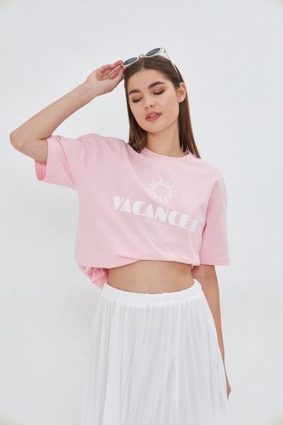 The Champ Clothing Vacanses Printed 100% Cotton Women's Comfort T-Shirt
