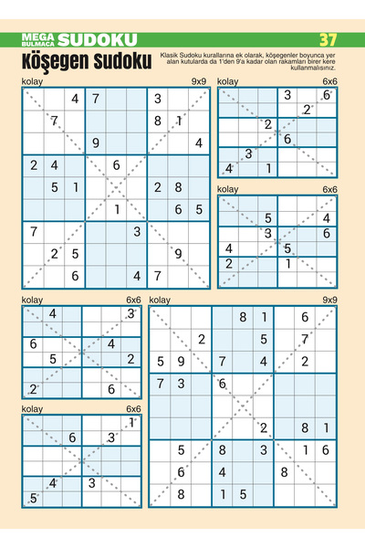 MEGA Sudoku Bulmaca 017