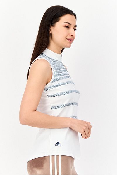 adidas Women Sportswear Fit Sleeveless Golf Top, White