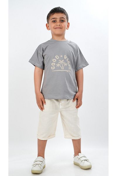 Katre Boy's Cotton Bottom Top Suit