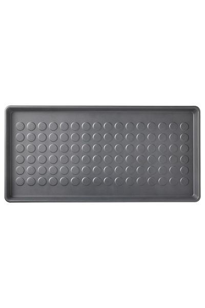 IKEA BAGGMUCK Shoe Mat, Indoor/Outdoor/Grey, 71 x 35 cm