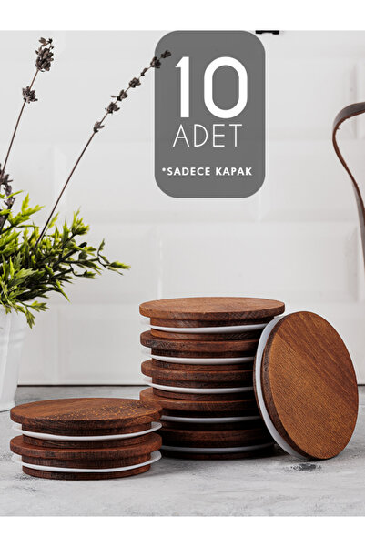 LUX ET AMOR Vella Milla 10'lu Ahşap Vakumlu Kapak Elysia Timeless Uyumlu