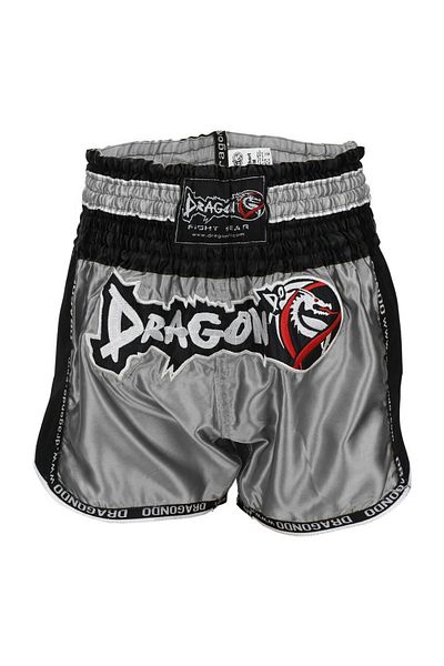 Dragondo Ρετρό NEO Muaythai σορτς σε γκρι χρώμα