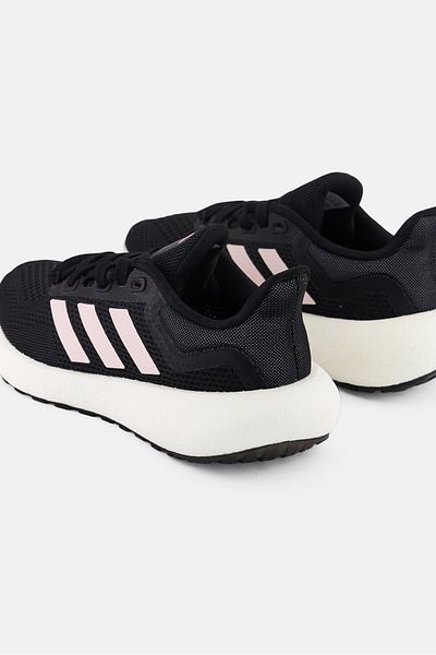 adidas Women Pureboost Jet Lace Up Running Shoes, Black