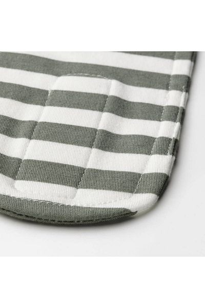 IKEA Doftdracena Headband White/grey-green – Soft Cotton Spa Headband With Adjustable Fastener