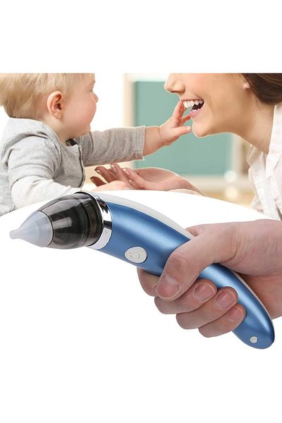 fulina Electric Baby Nasal Aspirator,Newborns Baby Snot Cleaner, Nasal Congestion Children Nose Cleaner