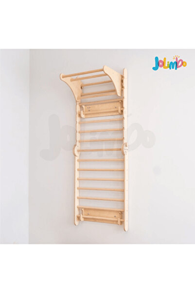 Jolimbo Pikler Temelli İsveç Tırmanma Duvarı (Çocuklar için)