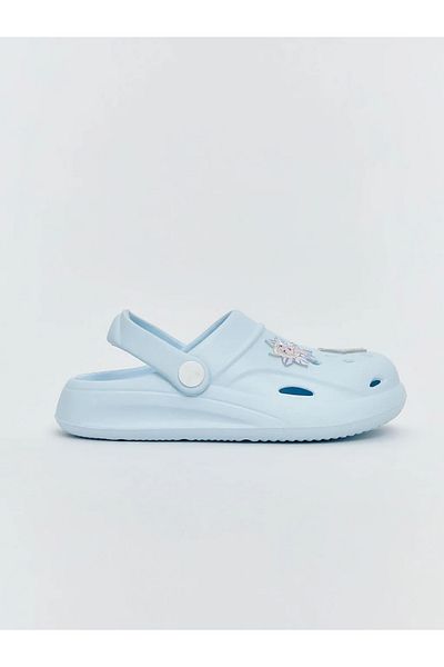 LC Waikiki Blue Printed Girl's Beach Sandals