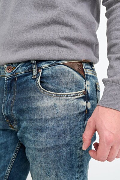 Timeout Men's slim jeans with faded look