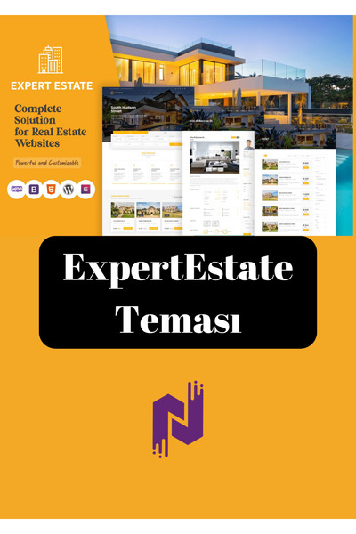 Expert Estate Emlak Web Site Teması