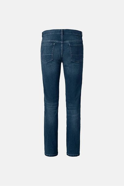 Tchibo Men Regular Fit Washed Stretchable Jeans, Blue