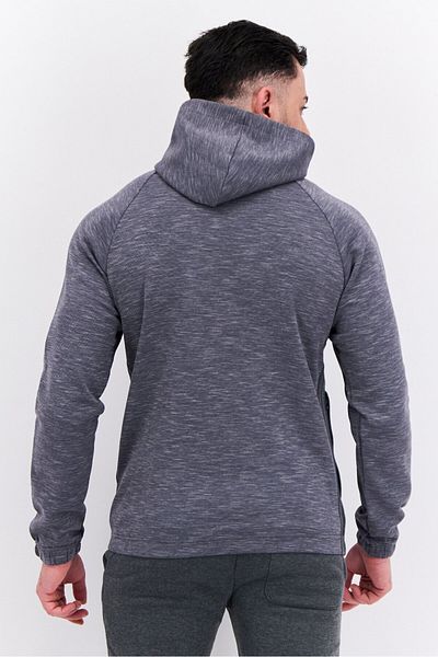 adidas Men Sportswear Fit Long Sleeve Outdoor Sweatshirt, Grey