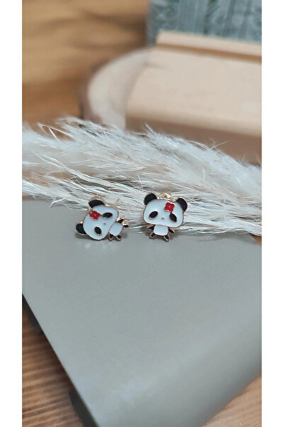 To Be Reborn Çelik Panda Kız Çocuk/Bebek Küpesi