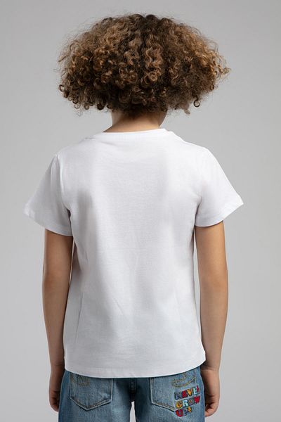 Lee Cooper Dennis boy's t-shirt white