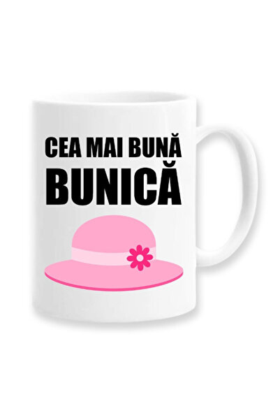 OEM Cană albă personalizată „cea mai bună bunică”, Inovatix®. 330ml
