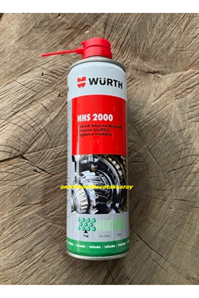 Würth 500 ml Hhs2000 Basınca Dayanıklı Sprey Sıvı Gres Yağ Çok Amaçlı