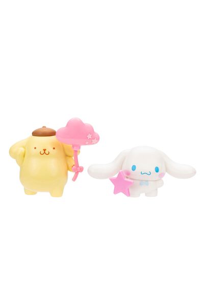 GIOCHI PREZIOSI Hello Kitty 2-Piece Mini Figure S2 - Pompompurin and Cinnamoroll
