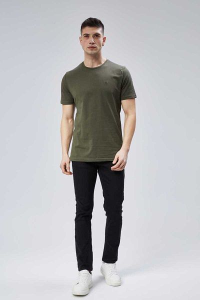 DOSXX Safe 1St Quality 100% Combed Cotton Men's T-Shirt Classic Fit 0 Neck Short Sleeve T-Shirt