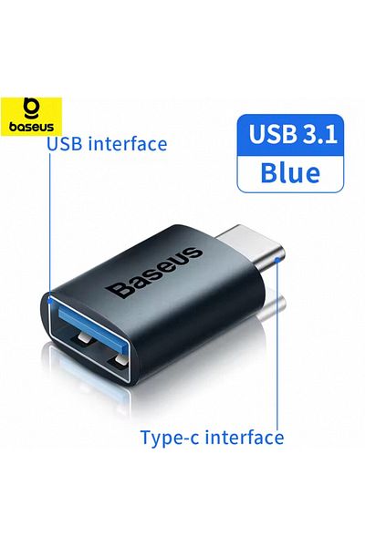 Baseus محول USB 3.1 Typec إلى USB محول OTG Type C إلى USB أنثى