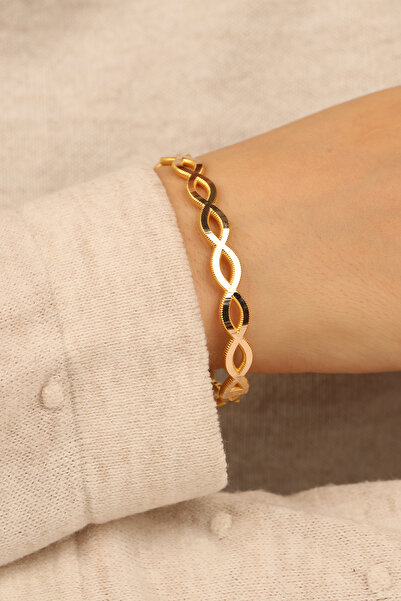 Çgk Çiğdem Gürel Kuyumculuk Altın Sonsuzluk Ajda Bilezik