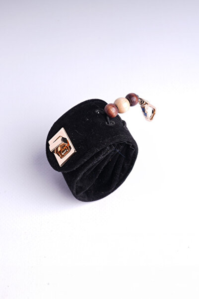 Bagoft Süet Mini Çanta Charmı - AirPods Kulaklık Kılıfı - Bozuk Para Cüzdanı ...