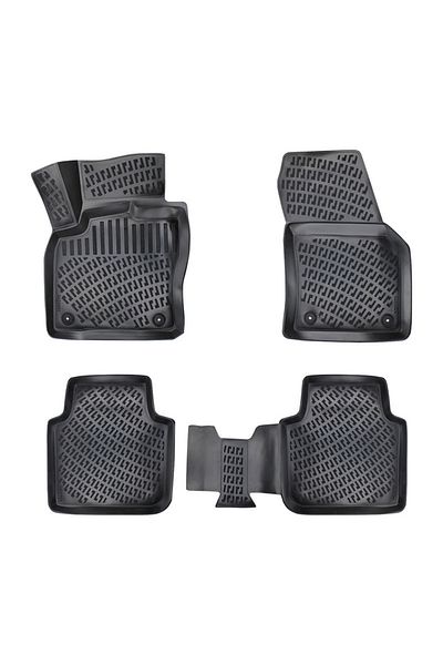 Umbrella UMBRELLA RUBBER CAR MATS SET FOR SEAT TARRACO 2018-