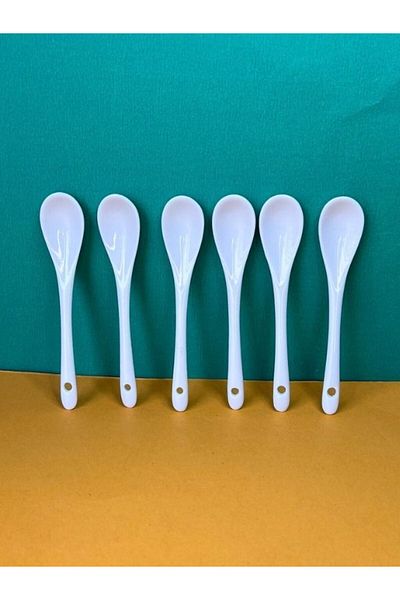 Tuana Trend High Quality Ceramic 6-Piece Spoon Spice Spoon
