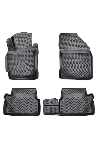 Umbrella UMBRELLA RUBBER CAR MATS SET FOR TOYOTA AURIS II 2012-2018