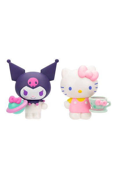 GIOCHI PREZIOSI Hello Kitty 2-Piece Mini Figure S2 - Hello Kitty and Kuromi