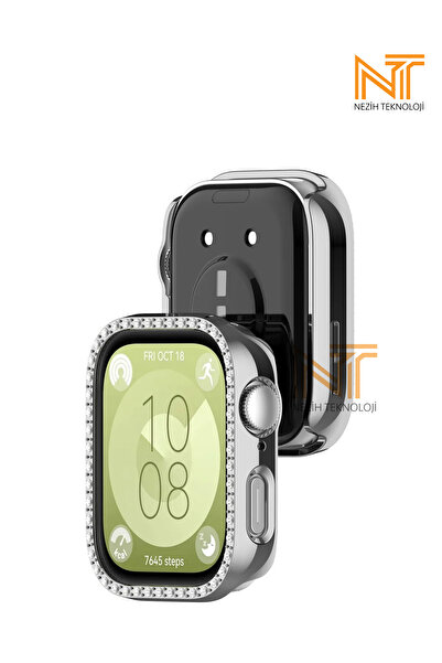 Nezih Case Huawei Watch Fit 3 Compatible Stone Case Protector