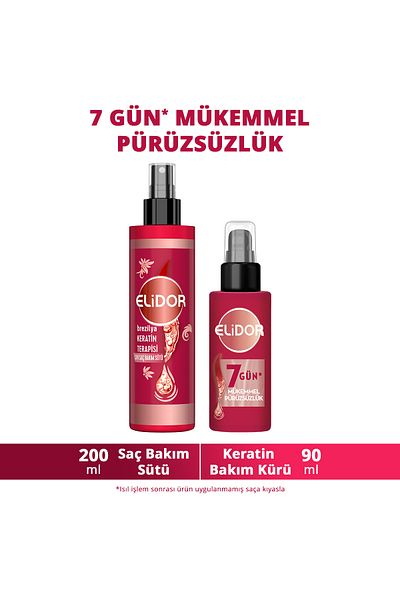 Elidor Brazilian Keratin Therapy Hair Care Series Set of 2