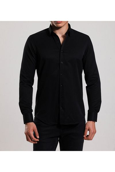 ATİLLA ÖZER Lycra Jeans Gabardine - Snap Button Slifit, δύο τσέπες με καλυμμένες τσέπες
