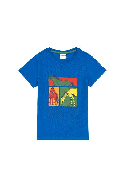 U.S. Polo Assn. Boy's Cobalt Crew Neck T-Shirt 50299911-Vr077