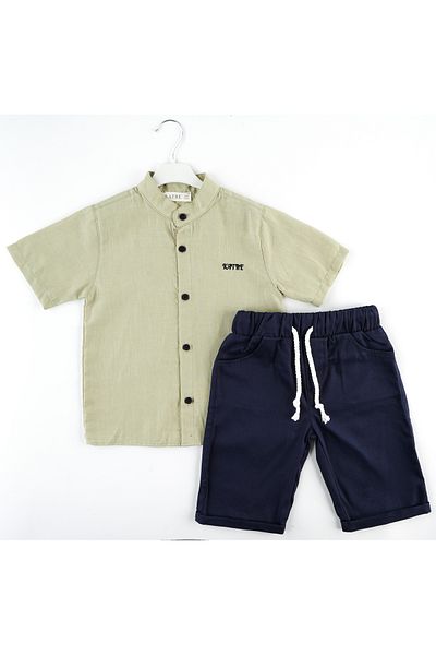Katre Boy's Cotton Shirt Suit