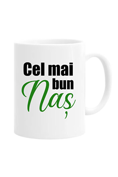 OEM Cană albă personalizată „Cel mai bun nas”, Inovatix®. 330ml