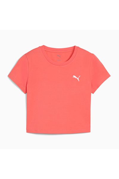 Puma Γυναικείο ροζ μπλουζάκι Wardrobe Essentials (629745-24)