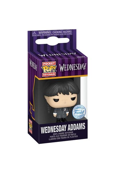 Funko فانكو بوكيت بوب! تي في: الأربعاء - سلسلة مفاتيح فينيل حصرية الأربعاء