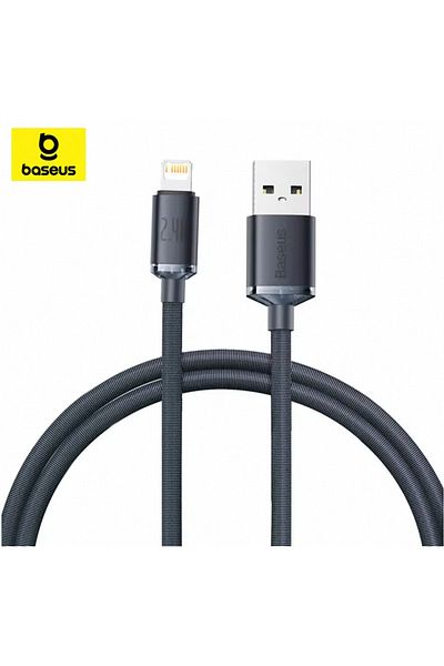Baseus 1.2m Black Usb Cable For Iphone Ipad Fast Data Charging
